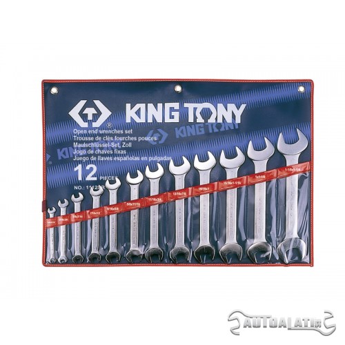 Vilasto-vilasti set ključeva od 12 komada colovni 1/4"-1-1/4" 1112SR