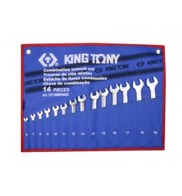 Set okasto-vilastih ključeva od 14 komada 6-19mm 1214MRN05