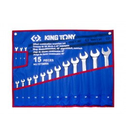 Set okasto-vilastih ključeva od 15 komada 6-32mm 1215MRN02