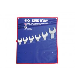 Set jumbo okasto-vilastih ključeva od 6 komada 34-50mm 1296MRN