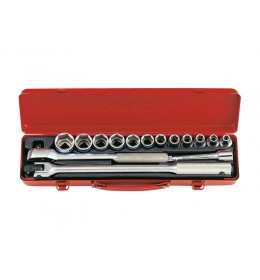 Set gedora 1/2" od 15 komada 6 uglova 4501MR