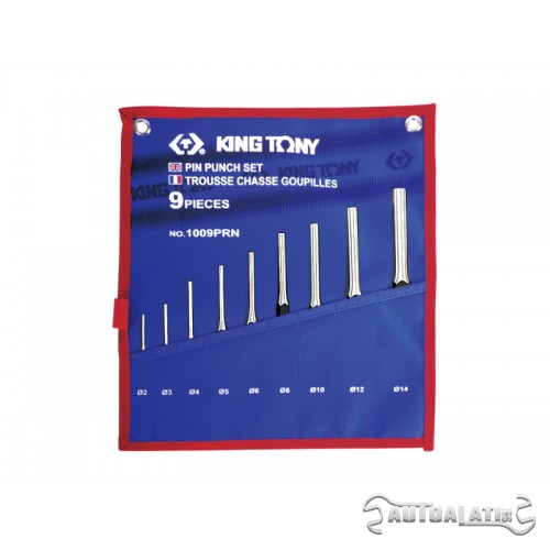 Set izbijača od 9 komada (2-14mm) 1009PRN