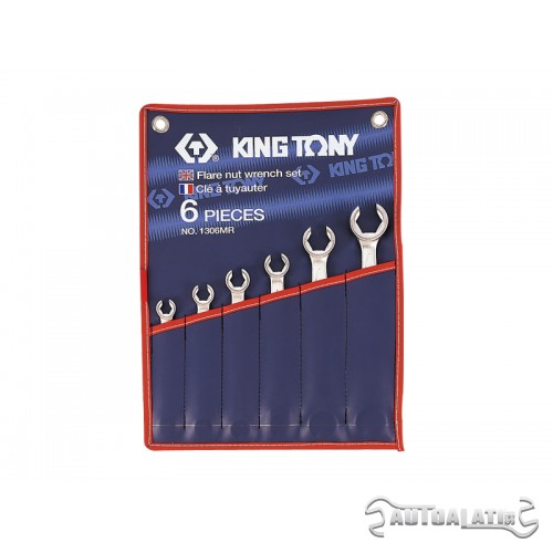 Set prosečenih colovnih ključeva za kočnice od 6 komada 5/16-7/8"-ig 1306SR