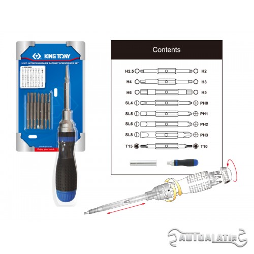 Set biteva od 10 komada 32810MR