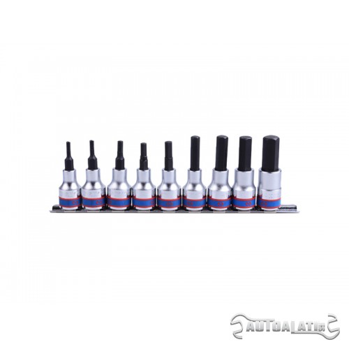 Set imbus gedora na 1/2" od 9 komada L=80mm 
