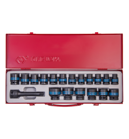 Set udarnih nasadnih ključeva 1/2" 6-ugaoni