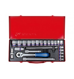 Set gedora na 1/2" od 24 komada 6 uglova 4528MR