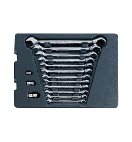 Brzi okasto-vilasti set ključeva od 15 komada 8-22mm9-10215MR