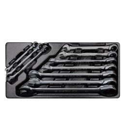 Brzi okasto-vilasti set ključeva od 10 komada 8-24mm 9-12110MR
