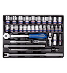 Set gedora 1/2" od 33 komada 6 uglova 9-4333MR