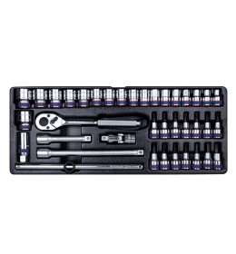Set gedora na 1/2" od 8 komada 6 uglova 9-4338MR