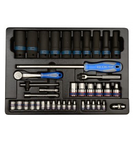 Set gedora 1/2" i 1/4" od 40 komada 9-7540MR
