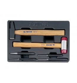 Set izbijača sa čekićem od 6 komada 9-90106SR